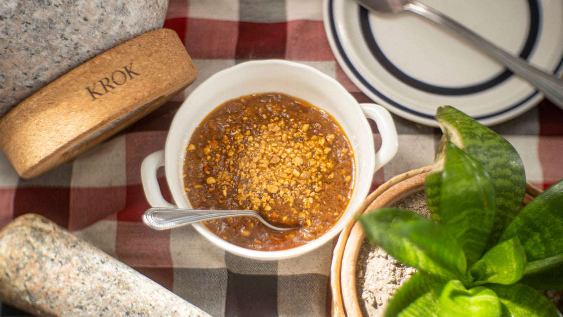 The Original Thai Peanut Dipping Sauce Made from Scratch – KROK
